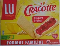 Mängden socker i Cracotte original