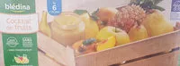 Mängden socker i BLEDINA POTS FRUITS Cocktail de Fruits 8x130g Dès 6 Mois