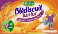 Mängden socker i Blédiscuit Junior