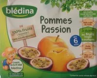 Mängden socker i Pommes Passion