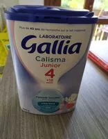 Mängden socker i GALLIA CALISMA Junior 4ème âge 900g Dès 18 Mois