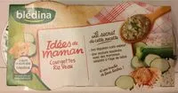 Mängden socker i IDEES DE MAMAN BOLS 2x200g Courgettes Riz Veau Dès 12 mois