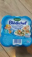 Mängden socker i Blédichef Risotto aux Courgettes, Saumon du Pacifique et Mozzarella