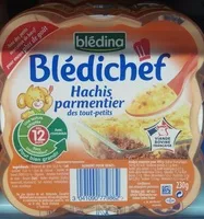 Mängden socker i Blédichef - Hachis parmentier