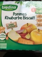 Mängden socker i Bledina Pom Rhub Bis.