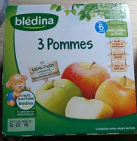 Mängden socker i 3 pommes