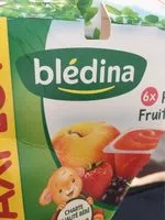 Mängden socker i Coupelle de fruit pomme kiwi ananas 12x100g des8mois