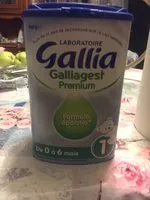 Mängden socker i GALLIA GALLIAGEST 1 900 g De 0 à 6 mois