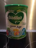 Mängden socker i Bledilait 2 ème âge