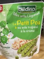 Mängden socker i Mes amis légumes - Petits pois & sole tropicale crème, 12M