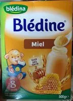 Mängden socker i Blédine au miel
