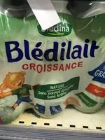 Mängden socker i BLEDILAIT Croissance 18x250ml De 10 mois à 3 ans