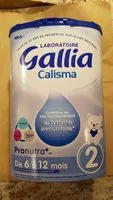Mängden socker i GALLIA CALISMA 2ème âge 900G De 6 à 12 mois