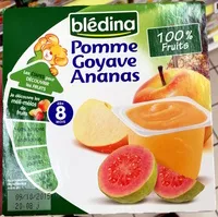 Mängden socker i Pomme Goyave Ananas