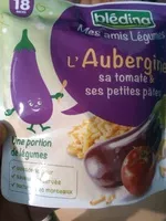 Mängden socker i L'aubergine sa tomate et ses petites pâtes