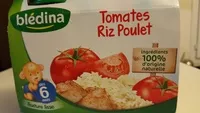 Mängden socker i Tomates Riz Poulet 2x200g