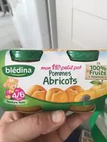 Mängden socker i Mon 1er petit pot fruits pomme abricot dès 4/6 mois