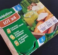 Mängden socker i Petits Pots Leg. dinde Boeuf Cabillaud Blédina 4X200G +