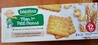 Mängden socker i BLEDINA Mon Premier Petit Beurre 133g dès 12 mois