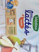 Mängden socker i Mini lactées Poire