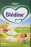 Mängden socker i Blédine Multicéréales