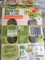 Mängden socker i Les récoltes bio