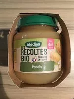 Mängden socker i BLEDINA LES RECOLTES BIO Panais 2x130g Dès 4/6 Mois