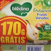 Mängden socker i Frutapura frutos variados