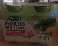 Mängden socker i Purée de courgettes, poulet fermier, thym