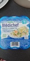 Mängden socker i BLEDINA BLEDICHEF Risotto aux Courgettes, Saumon du Pacifique et Mozzarella 250g Dès 15 Mois