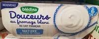 Mängden socker i Bledina douceur au fromage blanc, nature et au sucre de canne