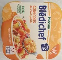 Mängden socker i BLEDICHEF 2x230g Couscous des tout-petits Dès 12 mois