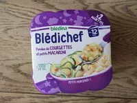 Mängden socker i BLEDICHEF 2x230g Fondue de Courgettes et Petits Macaroni Dès 12 mois