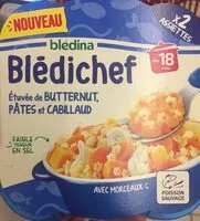 Mängden socker i Etuvée de Butternut, Pâtes et Cabillaud