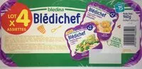 Mängden socker i BLEDINA BLEDICHEFx4 Etuvée de Butternut, Carottes et Boulghour / Polenta, Brocolis et Carottes Fondantes Dès 15 Mois
