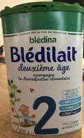 Mängden socker i BLEDILAIT 2ème âge 900g de 6 à 12 mois