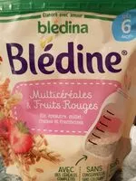 Mängden socker i BLEDINE 200g Multicéréales & Fruits Rouges Dès 6 mois