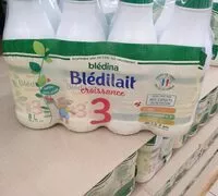 Mängden socker i BLEDINA BLEDILAIT Croissance 3 Nature 8x1l De 12 Mois à 3 Ans
