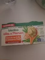 Mängden socker i IDEES DE MAMAN BOLS 2x200g Haricots verts Riz Champignons Poulet Dès 15 mois