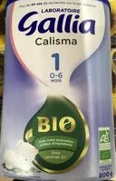 Mängden socker i GALLIA CALISMA BIO 1er âge 800g de 0 à 6 mois