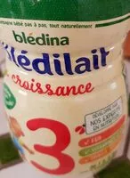 Mängden socker i BLEDILAIT CROISSANCE