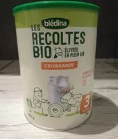 Mängden socker i Les récoltes bio croissance +