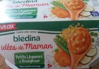 Mängden socker i IDEES DE MAMAN BOLS 2x200g Petits Légumes et Boulghour Dès 15 mois