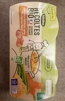 Mängden socker i BLEDINA LES RECOLTES BIO Carottes Haricots Verts Boulghour Boeuf 2x200g Dès 15 Mois