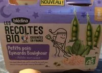 Mängden socker i Petits pois, Epinards, Boulghour