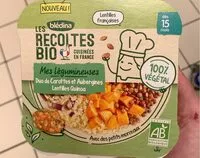 Mängden socker i Duo de Carottes et Aubergines Lentilles Quinoa