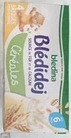 Mängden socker i BLEDINA BLEDIDEJ Céréales 4x250ml Dès 6 Mois