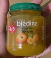 Mängden socker i Compote pomme abricot