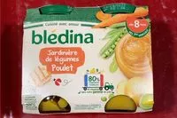 Mängden socker i Jardinière de légumes poulet