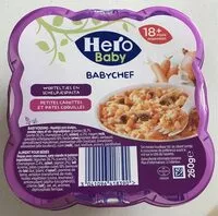 Mängden socker i Babychef petites carottes et pates coquilles
